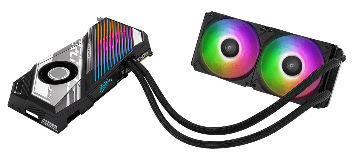 Asus GeForce RTX 3090 Ti ROG Strix LC OC 24GB GDDR6X PCI More