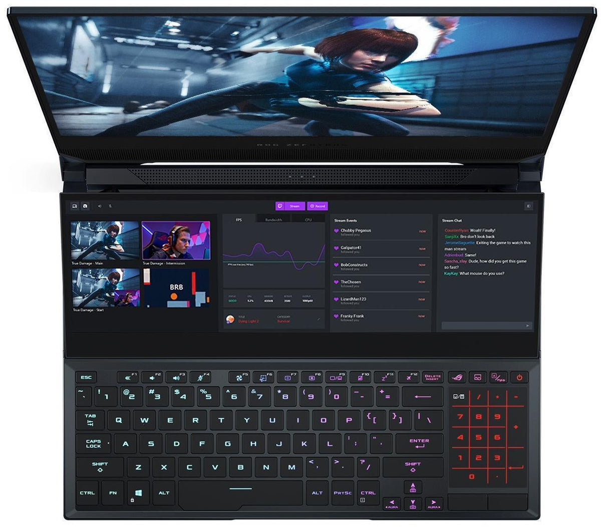 Rog Zephyrus Duo Amd 5900x And Rtx 3080 Laptop ASUS GAMING ROG