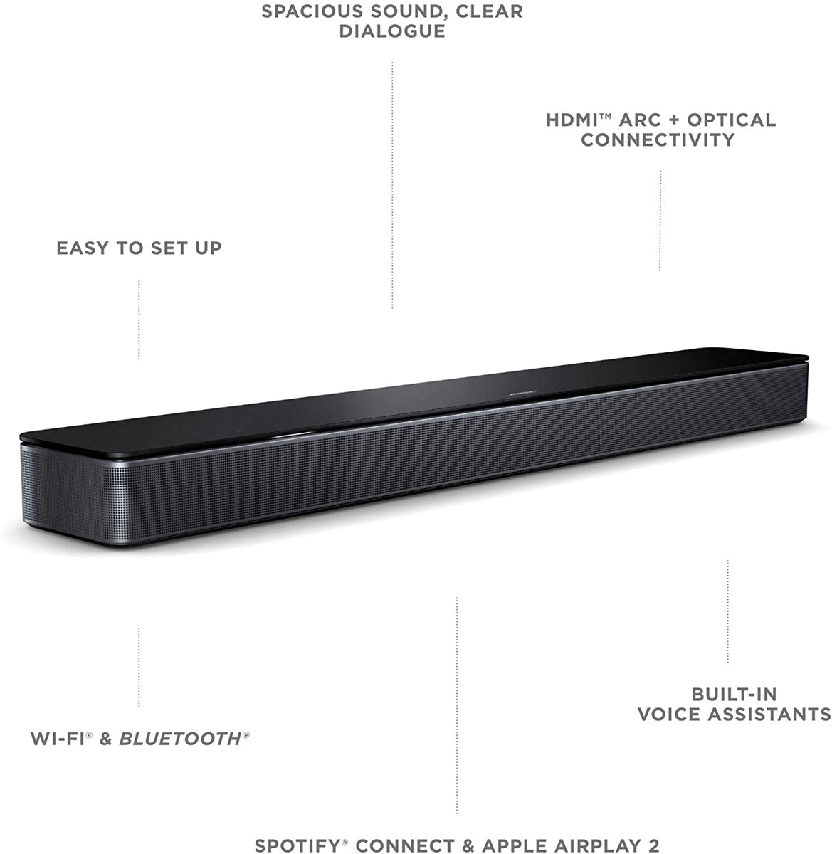 Bose Smart Soundbar 300 Sub Bose 300 Bose Smart Soundbar 300