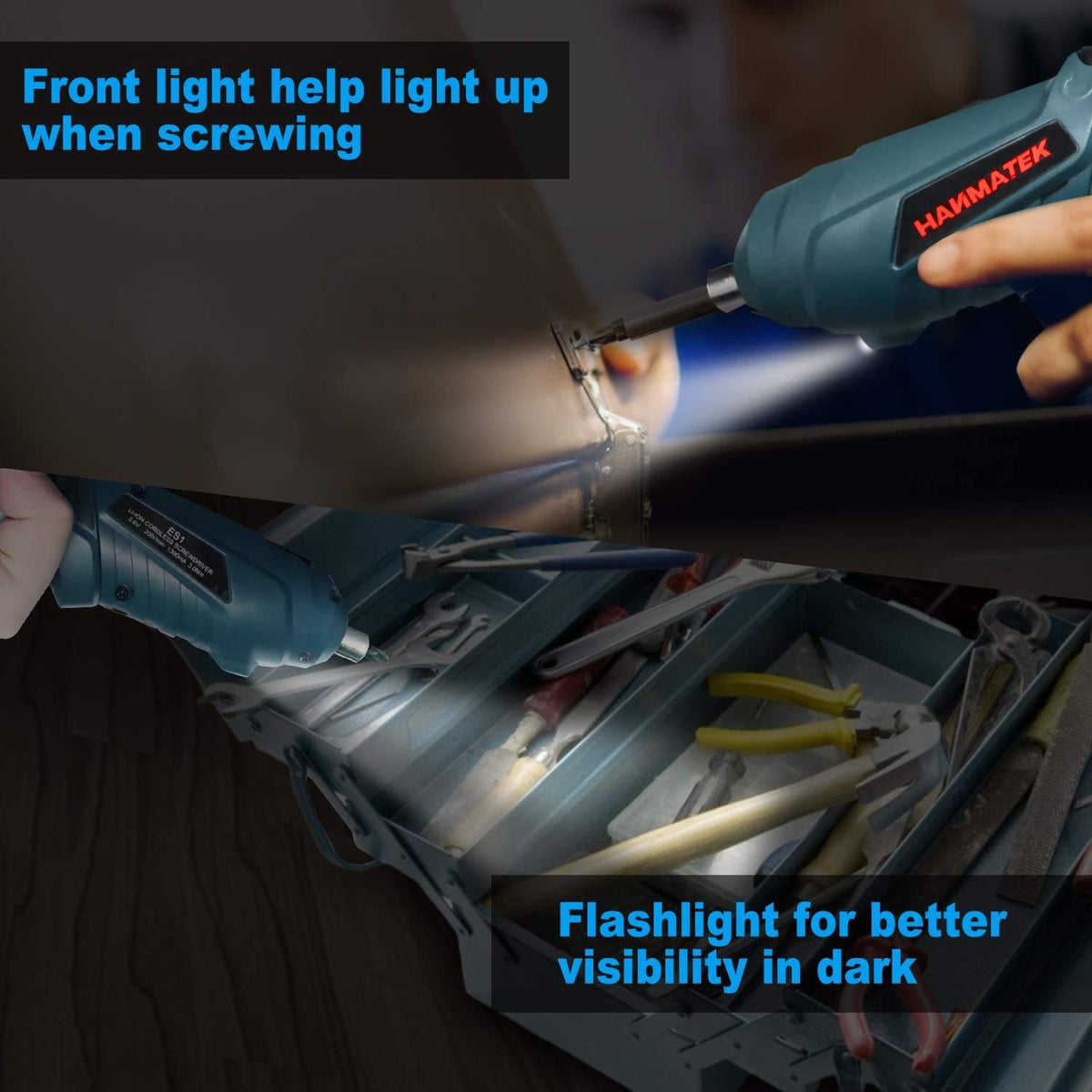 Hanmatek cordless on sale screwdriver