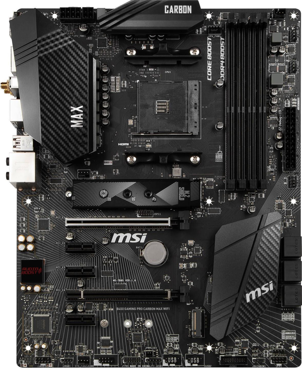 Msi B450 Gaming Pro Max Wifi MSI B450 Gaming Pro Carbon Max WIFI