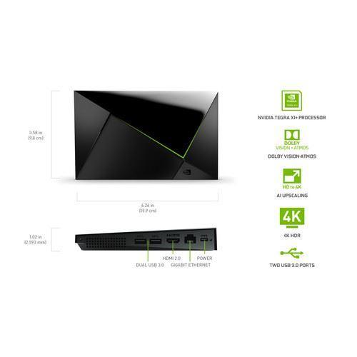 NVIDIA SHIELD Android TV Pro HDR 4K UHD Streaming Media Player