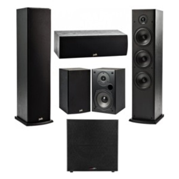 Tower Speakers Polk Audio Set Polk Audio T50 Tower Set With 10