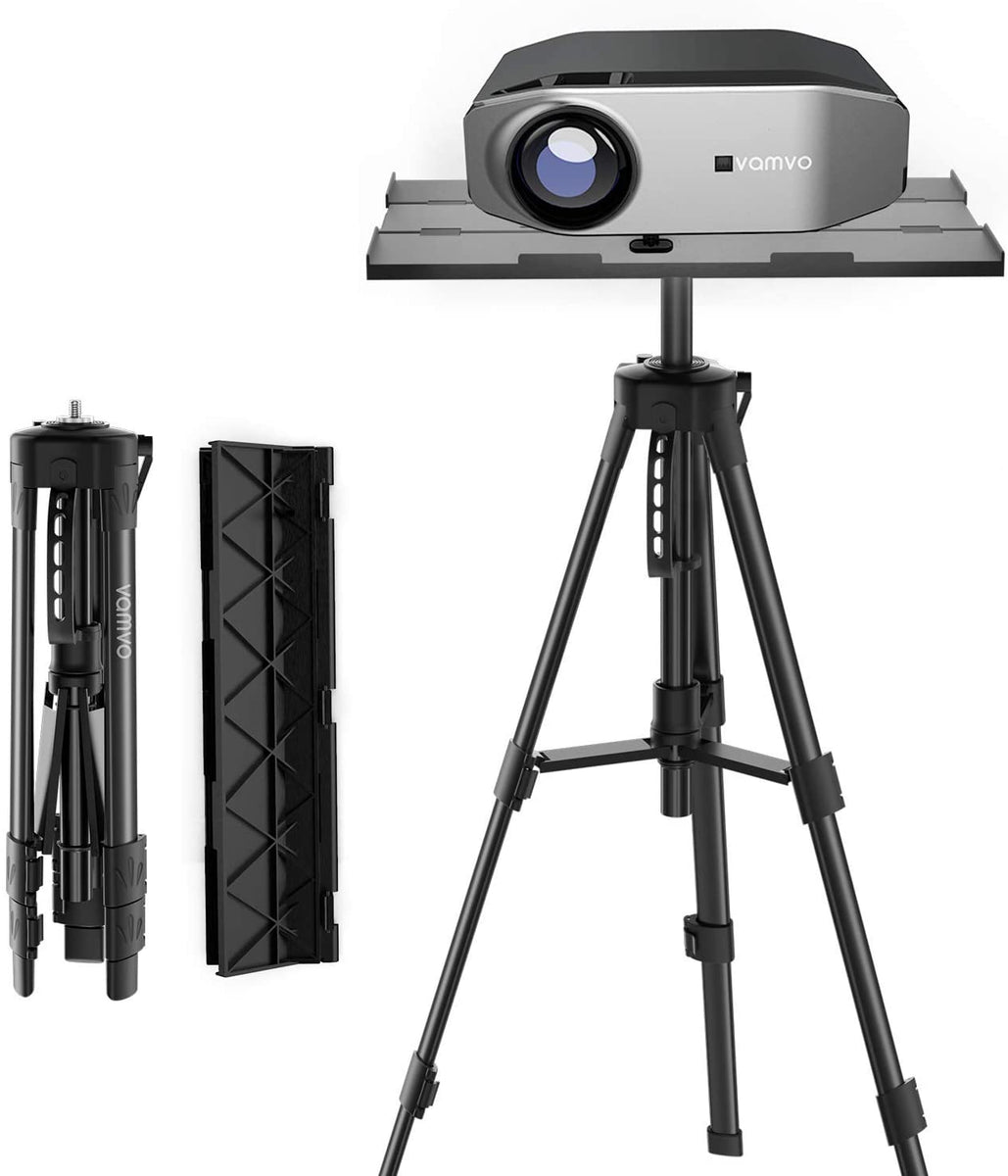 Anker Nebula Capsule, Smart Wi-Fi Mini Projector with Anker Nebula  Projector Lightweight and Adjustable 3-ft Floor Stand