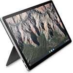 لابتوب HP Chromebook x2 11-da0504na كروم بوك 2 في 1 قابل للفصل مقاس 11 بوصة بمعالج Qualcomm Snapdragon و128 جيجا eMMC - فضي