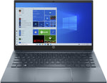 لابتوب HP Pavilion 14 — معالج Ryzen 5 5500U بست أنوية، رام 16GB، SSD 256GB، كرت AMD، شاشة 14 بوصة FHD IPS