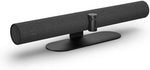 Jabra PanaCast 50 Panoramic 4K Video Bar - Conference Camera for Small & Medium Rooms with 180 Degree Field of View & 8 Microphones - UK Power Supply - black
