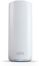 NETGEAR Orbi 770 Series Tri-band WiFi 7 Mesh Add-on Satellite (RBE770) – Works with Orbi RBE772 and RBE773 – Adds Coverage up to 180 m2-2.5 Gig Internet Port, BE11000 802.11be (up to 11Gbps)