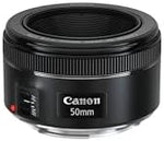 Canon EF 50 mm 1.8 STM Lens - Compact and Lightweight Lens for Canon DSLR Cameras, Fast Aperture, Smooth Focusing - Ideal for Portraits and Creative Photography