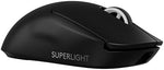 Logitech G PRO X SUPERLIGHT 2 wireless gaming mouse, East Europe Packaging, 60 g pro-grade mouse with 5 programmable buttons, 44k DPI sensor, 8 kHz report rate, USB-C charging for PC/Mac - Black