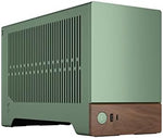 Fractal Design Terra Jade - Wood Walnut front panel - Small form factor - mITX gaming case – PCIe 4.0 riser cable – USB Type-C - Anodized aluminum panels