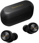 Technics EAH-AZ100E-K Wireless Earbuds with Noise Cancelling, Multipoint Bluetooth, Voice Focus AI, Comfortable In-Ear Headphones, Black