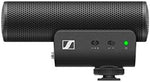 Sennheiser MKE 400 Directional Shotgun Camera Microphone | Built-In Wind Protection & Shock Absorption | For Vloggers & Creators | 3.5MM TRS & TRSS Coiled Cables Included | Black (508898)