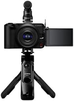 مجموعة أدوات إنشاء المحتوى Canon EOS R50 V - كاميرا تسجيل فيديو متوافقة مع عدسة Canon RF | معدات إنشاء المحتوى لمدونات الفيديو والسفر | تم تمكين البلوتوث