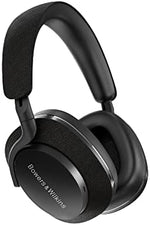 Bowers & Wilkins Px7 S2 Noise Cancelling Wireless Over-Ear Headphones, Bluetooth 5.0, Quick Charge, 30 Hours Playback, Built-In Microphone - Black