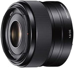 Sony 35mm f/1.8 OSS E-Mount Prime Lens for APS-C Mirrorless Cameras – Ideal for Portraits, Low-Light, and Street Photography