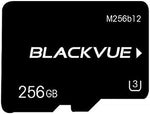 بطاقة microSD بديلة رسمية من Blackvue بسعة 256 جيجابايت (مصممة خصيصًا لكاميرات أجهزة القياس)