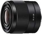 Sony SEL28F20 E Mount Full Frame 28 mm F2.0 Prime Lens