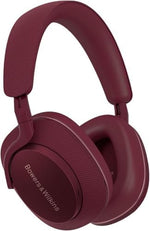 Bowers & Wilkins Px7 S2e Noise Cancelling Wireless Over-Ear Headphones, Qualcomm aptX Adaptive, Quick Charge, 30 Hours Playback, Six Built-In Microphones - Ruby Red