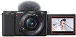 Sony ZV-E10L Mirrorless Vlog Camera with 16-50mm Lens (APS-C Sensor, 4K Video, Flip Screen, Real-Time Eye AF, Ideal for Content Creators)