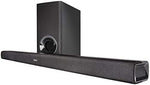 Denon DHT-S316 Soundbar and Wireless Subwoofer for Surround Sound, Bluetooth Sound Bar with Dolby Digital, DTS Decoding, Dialogue Enhancer, HDMI ARC, Wall Mountable, Music Streaming