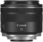 Canon RF Lens 35mm F1.8 MACRO IS STM - Fast Wide-Angle Prime Camera Lens with 5 stop Optical Image Stabilizer for Street, Travel & Close-Up Photography | Canon EOS R System Compatible Camera Lens