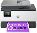 HP OfficeJet Pro 9120e All-in-One Printer | Colour | Printer for Small Office | Print, Scan, Copy Automatic Document Feeder| 3 Months of free Instant Ink | Up To 3 Years Warranty