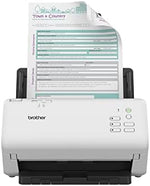 Brother ADS-4300N Desktop Document Scanner |SuperSpeed USB 3.0 |Double-sided |Advanced Image Capture, UK Plug