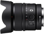 Sony 15mm f/1.4 G Series E-Mount Prime Lens for APS-C Mirrorless Cameras – Ideal for Landscapes, Vlogs, and Creative Perspectives