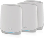 NETGEAR Orbi Mesh WiFi 6 System (RBK763S) , Mesh Router & 2 Extenders , Cover Every Room, Up To 6,000 Sq Ft , Improve WiFi Speeds up to 5.4 Gbps & 75 devices , Simple App Set Up