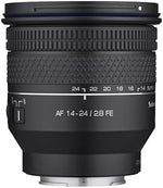 Samyang - AF 14-24mm F2.8 FE - LK Samyang & Schneider-Kreuznach - Ultra wide angle lens - Zoom lens for mirrorless full-frame cameras - Compact and light - Sony FE