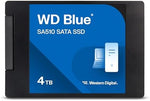 WD Blue SA510 SSD, 4TB 2.5" SATA SSD, Read speeds up to 560 MB/s, Includes Acronis True Image for WD, Disk & Cloning Migration, Backup & Recovery, Ransomware Protection Upgrade for PC/Laptop