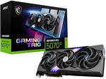 MSI NVIDIA GeForce RTX 5070 Ti 16G GAMING TRIO OC Carte Graphique - 16 Go GDDR7 (28 GB/s, 256-bit), PCIe 5.0 - TRI FROZR 4 (3 x Ventilateurs STORMFORCE) - RGB - HDMI 2.1b, DisplayPort 2.1b