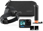 GoPro HERO12 Accessory Bundle - Includes HERO12 Black Camera, The Handler (Floating Hand Grip), Head Strap 2.0, Enduro Rechargeable Battery (2 Total), and Carrying Case
