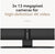 Jabra PanaCast 50 Panoramic 4K Video Bar - Conference Camera for Small & Medium Rooms with 180 Degree Field of View & 8 Microphones - UK Power Supply - black image 5