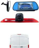 Dolphin Automotive Dual Rear Reversing Camera Fits Ford Transit Van 2014 Onwards (Camera With 7" Universal Mirror Monitor)