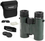 Celestron 71330 Nature DX 8x32 BaK-4 Prism Binoculars, Green