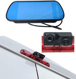 Dolphin Dual Rear & Reversing Brake Light Camera For Peugeot Boxer 2006 Onwards (Camera & 7" Universal Mirror Monitor)