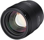 Samyang - AF 85mm F1.8 P Sony FE - Prima Series - Mid-telephoto Lens - Luminosity F1.8 Aperture and Compact Design – ideal for Portrait Photography