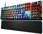 SteelSeries Apex Pro Gen 3 - Gaming Keyboard - Hall Effect Switches; OmniPoint 3.0 - Adjustable Actuation - Game-Ready Presets - Rapid Trigger, Protection Mode, Rapid Tap/SOCD - English QWERTY