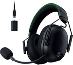 Razer BlackShark V3 Pro XBOX S|X - Wireless e-sports headset with ANC - Active noise cancellation - TriForce 50mm drivers - HyperSpeed 2,4 GHz & Bluetooth - Game/chat balance - Xbox/PC | Black