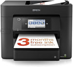 Epson WorkForce WF-4830 All-in-One Wireless Colour Printer with Scanner, Copier, Fax, Ethernet, Wi-Fi Direct and ADF , Black