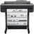 HP DesignJet T650 24-inch (5HB08D), Large Format Printer, Plotter, Standard A4-A1, 81 A1 Prints/Hour, Wi-Fi, Ethernet, USB, 2400x1200 dpi, Recycled Metal, 2-Year Warranty, HP Click, Black image 1