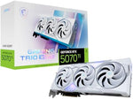 MSI GeForce RTX 5070 Ti 16G GAMING TRIO OC WHITE Graphics Card - RTX 5070 Ti GPU, 16GB GDDR7 (28Gbps/256-bit), PCIe 5.0 - TRI FROZR 4 - Gaming & Silent Mode, RGB - HDMI 2.1b, DisplayPort 2.1b
