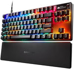 SteelSeries Apex Pro TKL Gen 3 - Gaming Keyboard - Hall Effect Switches; OmniPoint 3.0 - Adjustable Actuation - Game-Ready Presets - Rapid Trigger, Protection Mode, Rapid Tap/SOCD - American QWERTY