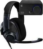 EPOS H6Pro Open Back + GSX 300 Audio Gaming Bundle for Windows and PC, lift-to-mute mic, Lightweight gaming headset with Audio DAC for improved sound, 7:1 surround, Bass Boost