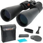 Celestron 71008 SkyMaster 25x70mm Porro Prism Binoculars with Multi-Coated Lens, BaK-4 Prism Glass and Carry Case, Black