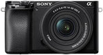 Sony Alpha 6100 | APS-C Mirrorless Camera with Sony 16-50 mm f/3.5-5.6 Power Zoom Lens (Fast 0.02s Autofocus, Eye Tracking Autofocus for Human and Animal, 4K Movie Recording and Flip Screen)