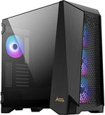 MSI MEG PROSPECT 700R Full Tower Gaming Computer Case 'Black, 4x 140mm ARGB Fans, 4.3'' Touch Panel, Vertical GPU Mount, USB Type-C, Tempered Glass, MSI Center, E-ATX, ATX, mATX, mini-ITX'