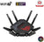 ASUS ROG Rapture GT-BE98 Quad-band WiFi 7 AiMesh Extendable Gaming Router, 25Gbps, 320MHz, 4K-QAM, Dual 10G Ports, Quad 2.5G Ports, Subscription-free Network Security, VPNs, 4G LTE/5G Mobile Tethering image 2